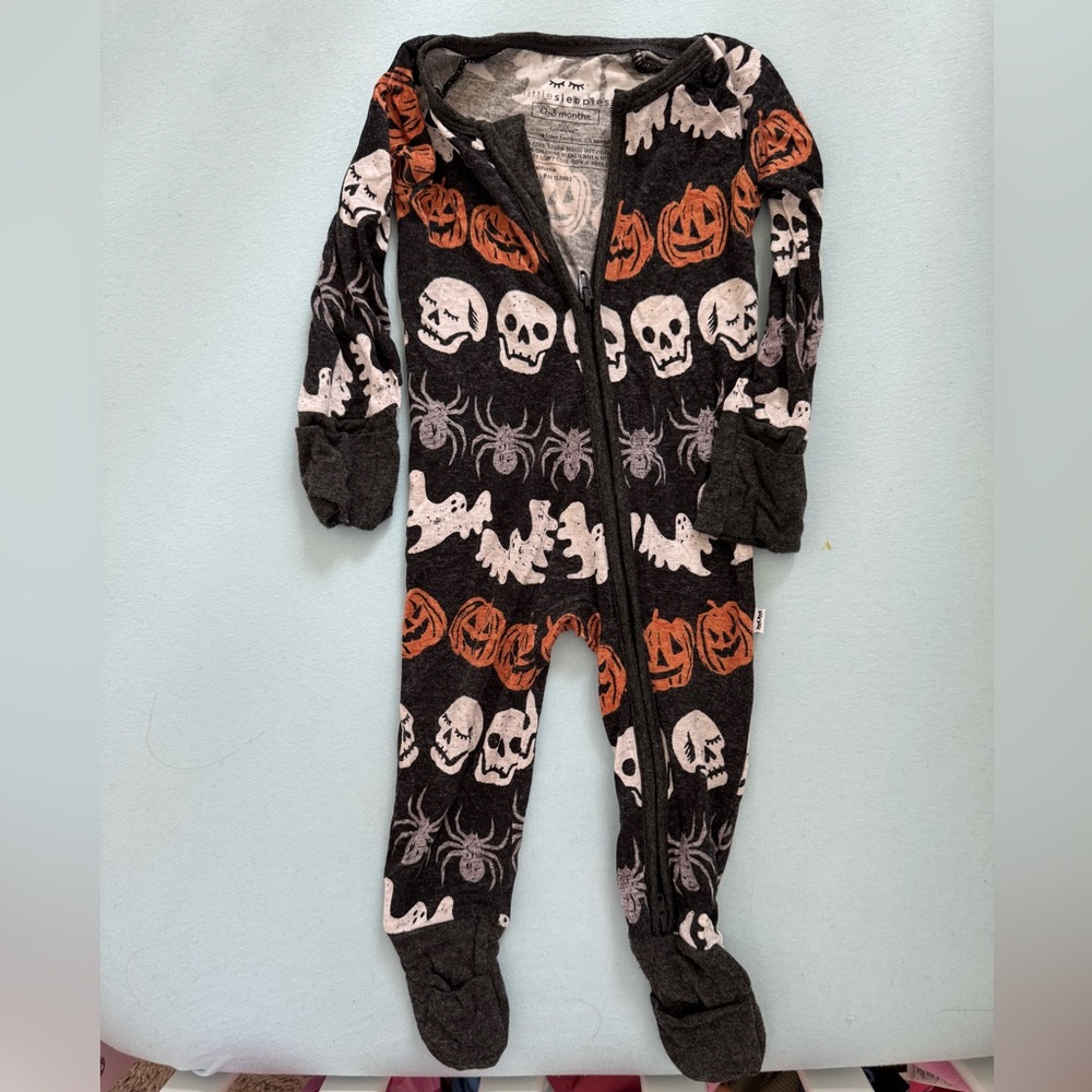 Little Sleepies Halloween Themed Kids One Piece Pajama